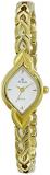 Titan Raga Women&rsquo;s Bracelet Watch &ndash; Quartz, Water Resistant &ndash; Gold Band and Silver Dial