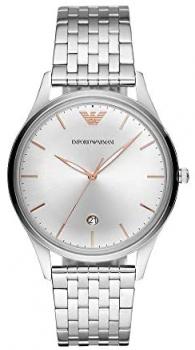 Emporio Armani Men's Adriano AR11285 Silver Stainless-Steel Quartz Dress Watch