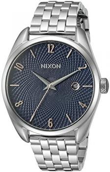 Nixon Women's A4182195-00 Bullet Analog Display Japanese Quartz Silver Watch
