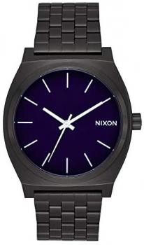 Nixon Watch A0452668 TIME Teller/All Black/Dark Blue