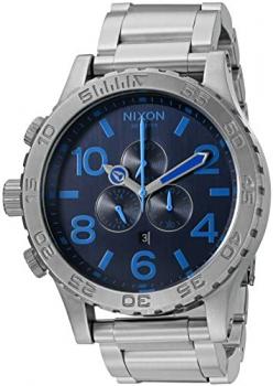 Nixon Men's '51-30 Chrono' Quartz Stainless Steel Casual Watch (Model: A0832219-00)