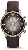 Mens Emporio Armani Classic Watch AR1755 Chronograph Retro