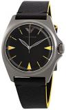 Emporio Armani Nicola Quartz Black Dial Men's Watch AR11330