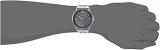 Emporio Armani Men's Dress Watch Quartz Stainless-Steel Strap, Silver, 21 (Model: AR11068)