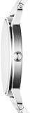 Emporio Armani Men's Dress Watch Quartz Stainless-Steel Strap, Silver, 21 (Model: AR11068)