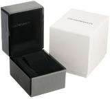 Emporio Armani Men's Dress Watch Quartz Stainless-Steel Strap, Silver, 21 (Model: AR11068)