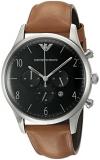 Emporio Armani Men's AR1941 Dress Tan Leather Watch