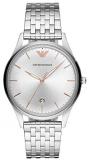 Emporio Armani Men's Adriano AR11285 Silver Stainless-Steel Quartz Dress Watch