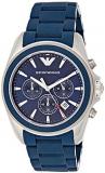 Emporio Armani Men's AR6068 Sport Silver Silicone Watch