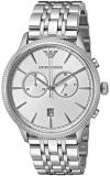 Emporio Armani Men's AR1796 Dress Silver Watch