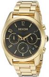 Nixon Women's A949510-00 Bullet Chrono 36 Analog Display Japanese Quartz Gold-Tone Watch