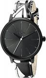 Nixon Women's A1082218-00 Kensington Leather Analog Display Japanese Quartz Multi-Color Watch