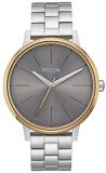 Nixon Women's Kensington Watch Silver Gold Grey