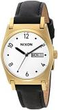 Nixon Women's A955513-00 Jane Leather Analog Display Japanese Quartz Black Watch