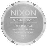 NIXON Men's Quartz Watch with Stainless Steel Strap, Black, 21 (Model: A1242-1849-00)