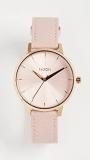 NIXON Kensington Leather Watch