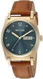Nixon Unisex Analogue Quartz Watch with Leather Strap A955-2626-00