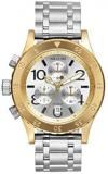 Nixon Women's '38-20 Chrono' Quartz Stainless Steel Casual Watch, Color:Silver-Toned (Model: A4042187-00)