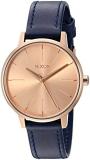 Nixon Women's Kensington Stainless Steel Watch with Leather Band