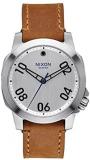Nixon Men's A4712092 Ranger 40 Leather Analog Display Japanese Quartz Black Watch