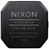 Nixon Re-Run Black Digital Dial Stainless Steel Quartz Men's Watch A158-001