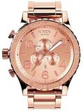 Nixon A083-897 The 51-30 Chrono All Rose Gold Watch