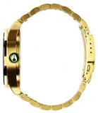 NIXON Sentry SS A356 - Gold Green Sunray - 100m Water Resistant Men's Analog Classic Watch (42mm Watch Face, 23mm-20mm Stainless Steel Band)