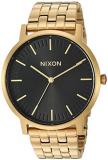 Nixon Men's Porter Japanese-Quartz Watch with Stainless-Steel Strap, Gold, 18 (Model: A10572042-00)