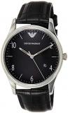Emporio Armani Men's AR1865 Dress Black Leather Watch