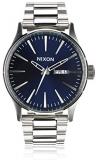 Nixon A356-1258 Mens The Sentry SS Blue Sunray Watch