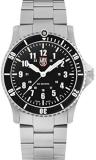 Luminox Limited Edition Navy Seals Mens Wrist Watch Silver Case (XS.0901.30th) with 2 Straps: Webbing Strap and Stainless Steel Bracelet, 200 M Water Resistant, Sapphire Crystal