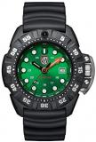 Luminox Men's Wrist Watch Scott Cassell Deep Dive 1550: 45mm Green Display Carbonox Case 300 M Water Resistant