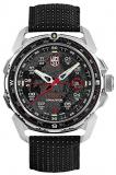 Luminox ICE SAR Arctic Mens Wrist Watch 46mm Stainless Steel Case Black Silver (XL.1201): 200 M Water Resistant + Sapphire Crystal + Bi-Directional Rotating Bezel