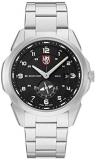 Luminox Atacama Adventurer Field Military Men's Watch (XL.1762/ Land 1760 Series): 200 M Water Resistant + Antireflective Sapphire Crystal + 42mm Stainless Steel Case and Bracelet