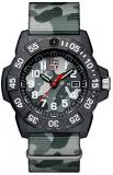 Luminox Men's SEA Stainless Steel Swiss-Quartz Watch with Nylon Strap, Grey, 24 (Model: 3507.PH)