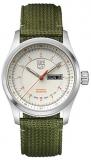 Luminox Men's Watch Atacama Field Automatic 1907.NF: 44mm Stainless Steel Case Green Webbing Strap 200 M Water Resistant