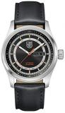 Luminox Atacama Field Automatic 1900 Series Wrist Watch Black, Sunray|Orange Dial Leather Black Strap XL.1901
