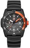 Luminox Bear Grylls Mens Watch Survival SEA Series - 3729: 42mm Black/Orange Stainless Steel Swiss Made 200 M Water Resistance