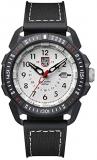 Luminox Men's Wrist Watch Ice-SAR Arctic 1007: 46mm White Display Stainless Steel Case 200 M Water Resistant