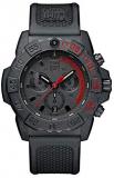 Luminox Navy Seal Mens Watch Chronograph Black (3581.EY / 3580 Series): 200 Meter Water Resistant + Ultra Light Weight Carbon Case + Stop Watch