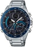 CASIO EDIFICE ECB-900YDB-1BJF [Digital-to-Analog Combination Chronograph Model Bluetooth Bezel IP/Stainless Steel Band Blue]