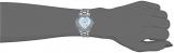 Juicy Couture Black Label Women's JC/1101BMSV Swarovski Crystal Accented Silver-Tone Bracelet Watch