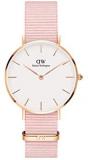 Daniel Wellington Petite Rosewater Watch, Pink NATO Band