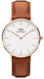 Daniel Wellington Classic Durham Watch, American Brown Leather Band