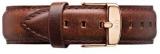 Daniel Wellington Classic St Mawes Italian Leather Watch Band
