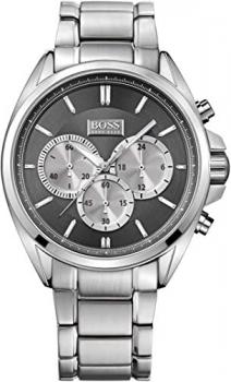 BOSS HUGO BOSS Stainless Steel Driver Watch - Stainless Steel-Black