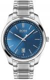 BOSS Men's Quartz Watch with Stainless Steel Strap, Silver, 20 (Model: 1513731)