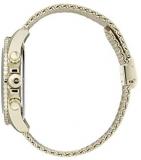 BOSS Ocean Edition, Chrono Quartz Gold Plated and Mesh Bracelet Casual Watch, Yellow, Men, 1513703