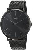 Hugo Boss Horizon Black Dial Stainless Steel Men's Watch 1513542