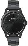 HUGO by Hugo Boss Men's Quartz Watch with Stainless Steel Strap, Black, 17.9 (Model: 1530040)